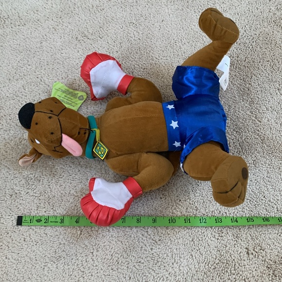 Cartoon Network Scooby-Doo Plush Toy and Slippers Set - Brown and Blue - Picture 15 of 16